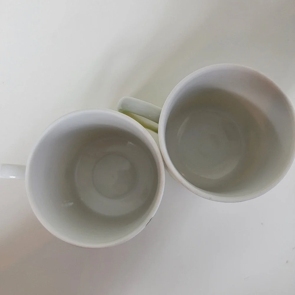 Vintage A Lorrie Design Japan Lemon‎ Bee Cream Sugar Set 2 Cups Tea Lot